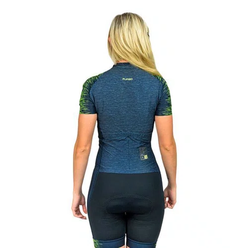 MACAQUINHO CICLISMO FEMININO FURBO FABRIC HT90 G