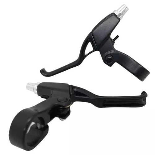 MANETE/MAÇANETA DE FREIO V BRAKE ALUMINIO LOGAN PRETO (PAR)