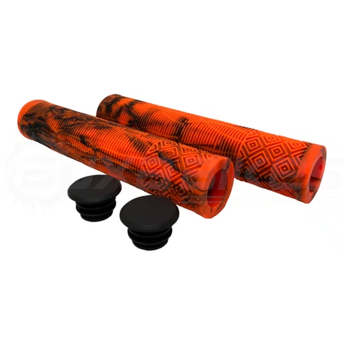 MANOPLA BMX/FREERIDE GIOS GI 058H 165MM LARANJA S/FLANGE
