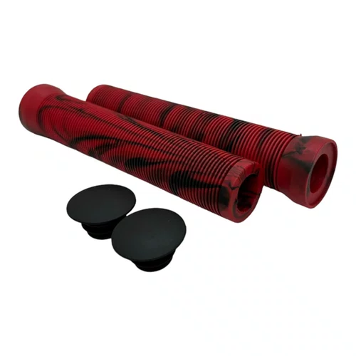 MANOPLA BMX/FREERIDE GIOS GI 070H VERMELHO S/FLANGE 165MM