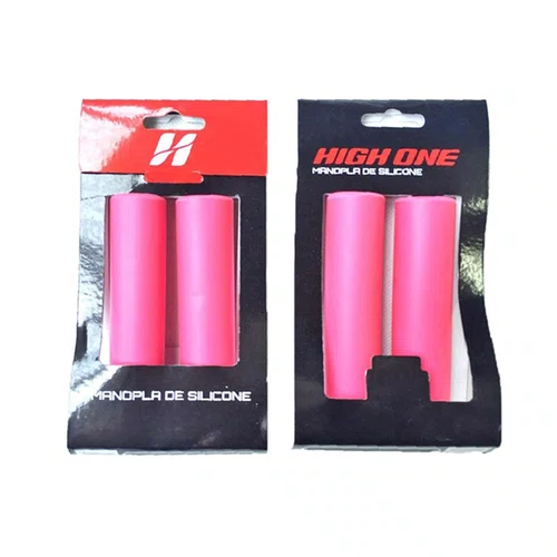 MANOPLA DE SILICONE HIGH ONE 135MM ROSA