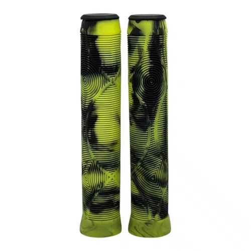 MANOPLA WHEELING/GRAU/BMX GP-165 AMARELO/PRETO S/ FLANGE