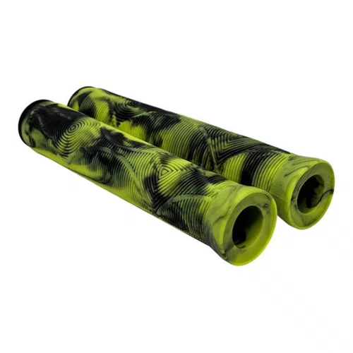 MANOPLA WHEELING/GRAU/BMX GP-165 AMARELO/PRETO S/ FLANGE