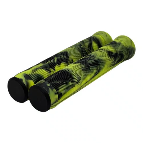 MANOPLA WHEELING/GRAU/BMX GP-165 AMARELO/PRETO S/ FLANGE
