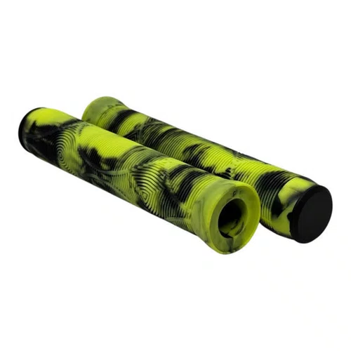 MANOPLA WHEELING/GRAU/BMX GP-165 AMARELO/PRETO S/ FLANGE