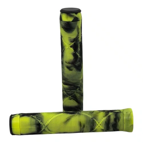 MANOPLA WHEELING/GRAU/BMX GP-165 AMARELO/PRETO S/ FLANGE