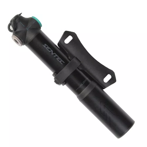 MINI BOMBA DE AR ALUMINIO TELESCOPICA 80PSI C/ APLICADOR CO2