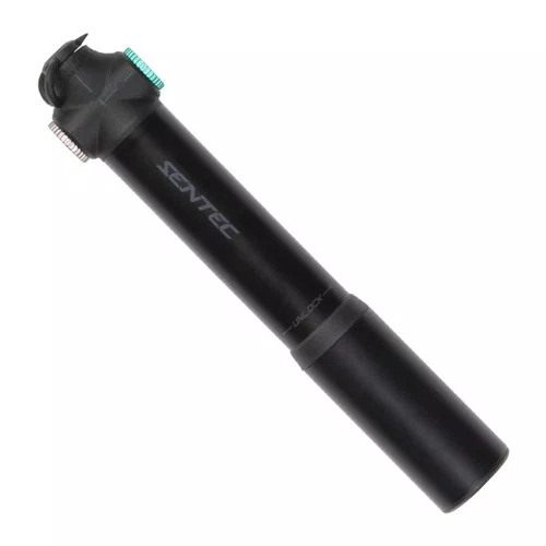 MINI BOMBA DE AR ALUMINIO TELESCOPICA 80PSI C/ APLICADOR CO2
