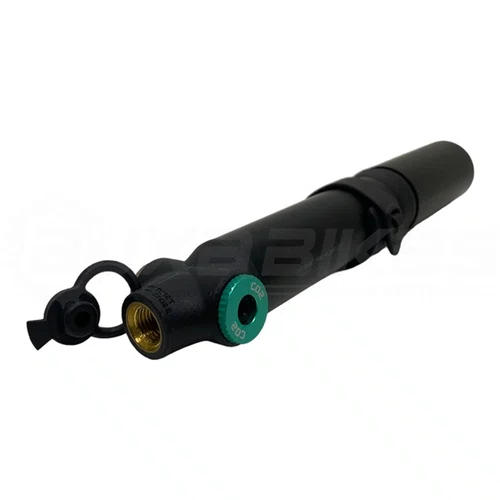 MINI BOMBA DE AR ALUMINIO TELESCOPICA 80PSI C/ APLICADOR CO2