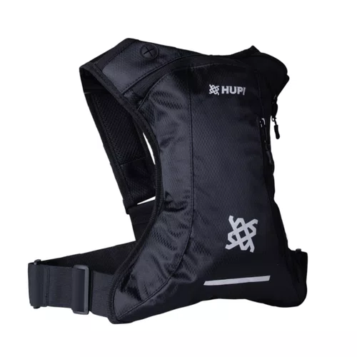 MOCHILA DE HIDRATAÇAO ESPORTIVA HUPI HUWE EVO 2L PRETO