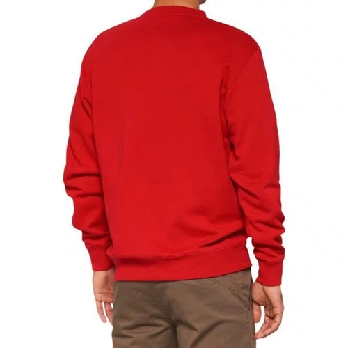 MOLETOM 100% ICON CREWNECK MASCULINO VERMELHO TAM G