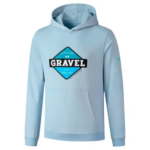 MOLETOM CASUAL SHIMANO GRAVEL AZUL G