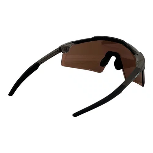 OCULOS 100% AEROCRAFT GLOSS BLACK CHROME HIPER SILVER MIRROR