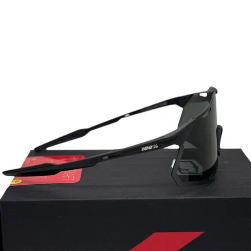 OCULOS 100% HYPERCRAFT XS MATTE BLACK SMOKE LENS PRETO