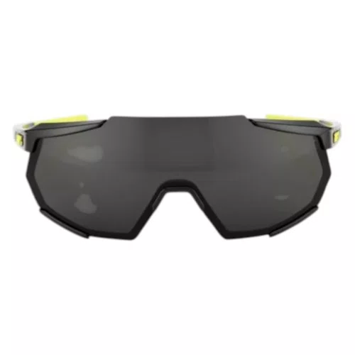 OCULOS 100% RACETRAP GLOSS BLACK SMOKE LENS