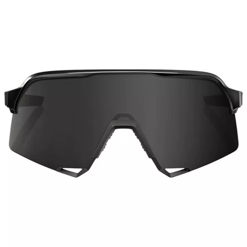 OCULOS 100% S3 GLOSS BLACK MATTE BLACK BLACK MIRROR PRETO