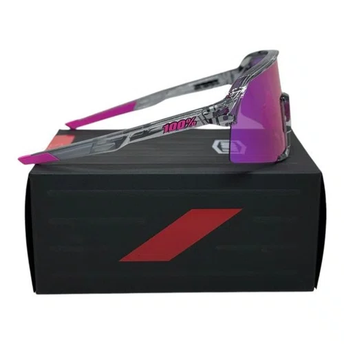 OCULOS 100% S3 POLISHED TRANSLUCENT GREY PURPLE MULTILAYER M