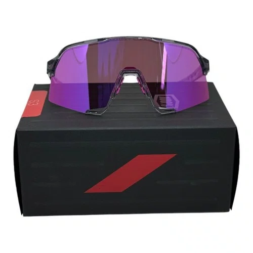 OCULOS 100% S3 POLISHED TRANSLUCENT GREY PURPLE MULTILAYER M