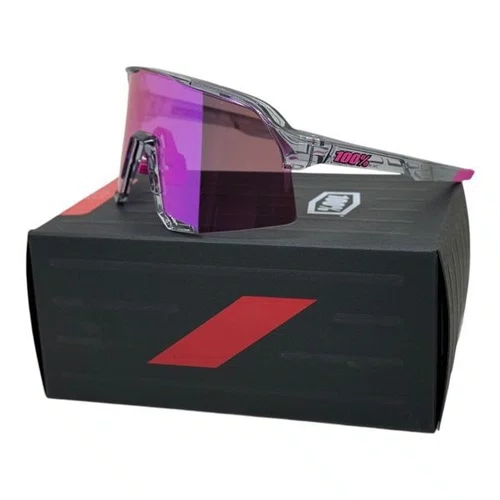 OCULOS 100% S3 POLISHED TRANSLUCENT GREY PURPLE MULTILAYER M