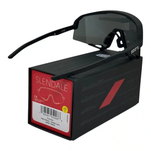OCULOS 100% SLENDALE MATTE BLACK SMOKE LENS