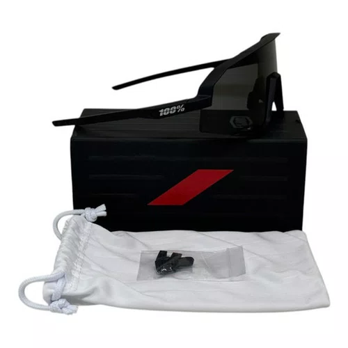 OCULOS 100% SLENDALE MATTE BLACK SMOKE LENS