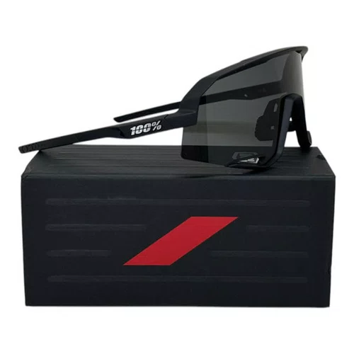 OCULOS 100% SLENDALE MATTE BLACK SMOKE LENS