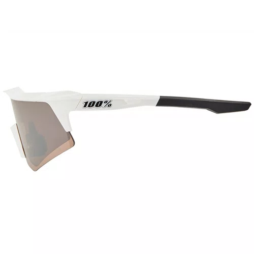 OCULOS 100% SPEEDCRAFT XS - BRANCO/PRETO