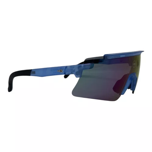 OCULOS CICLISMO HB APEX WAVY MATTE BLUE LENTE GREEN CHROME