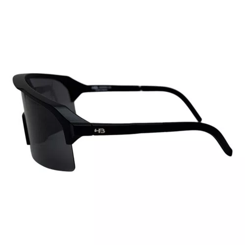 OCULOS CICLISMO HB EDGE MATTE BLACK LENTE GRAY