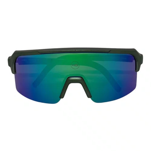OCULOS CICLISMO HB EDGE METALLIC GREEN LENTE GREEN CHROME
