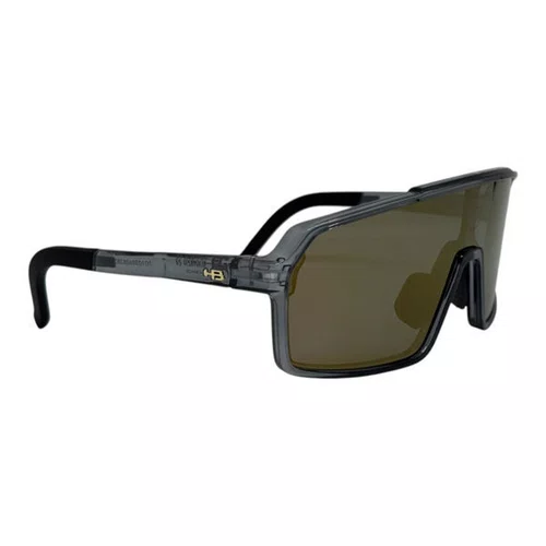 OCULOS CICLISMO HB GRINDER DARK BLUISH GRAY LENTE GOLD CHROM