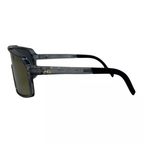 OCULOS CICLISMO HB GRINDER DARK BLUISH GRAY LENTE GOLD CHROM