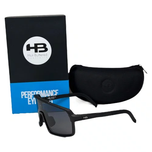 OCULOS CICLISMO HB GRINDER MATTE BLACK LENTE GRAY