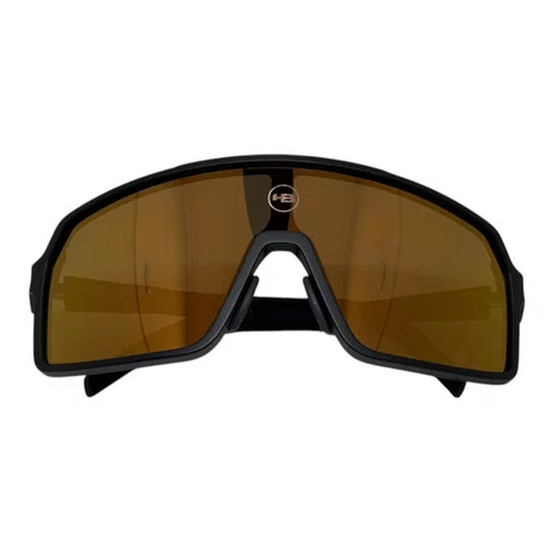OCULOS CICLISMO HB GRINDER MATTE BLACK LENTE ORANGE CHROME