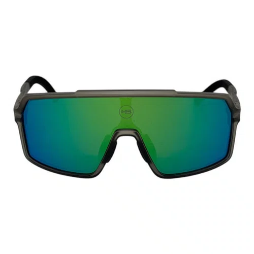 OCULOS CICLISMO HB GRINDER MATTE SMOKY QUARTZ GREEN CHROME