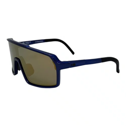 OCULOS CICLISMO HB GRINDER METALLIC BLUE LENTE GOLD CHROME