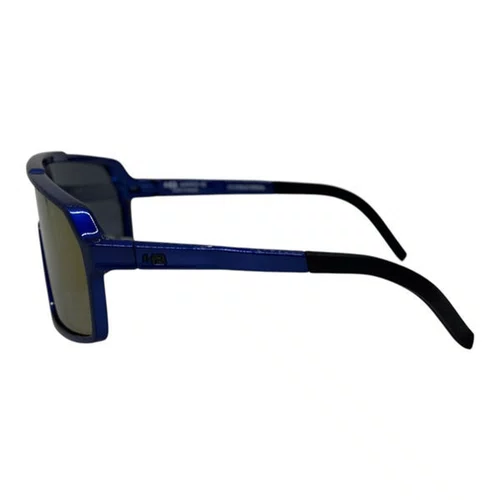 OCULOS CICLISMO HB GRINDER METALLIC BLUE LENTE GOLD CHROME