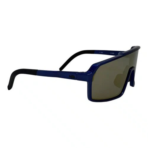 OCULOS CICLISMO HB GRINDER METALLIC BLUE LENTE GOLD CHROME