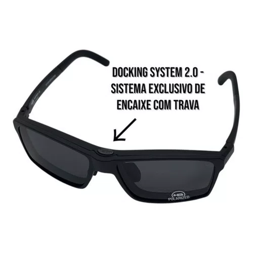 OCULOS CICLISMO HB PRESTO 2.0 MATTE BLACK GRAY/FOTOCROMATICO