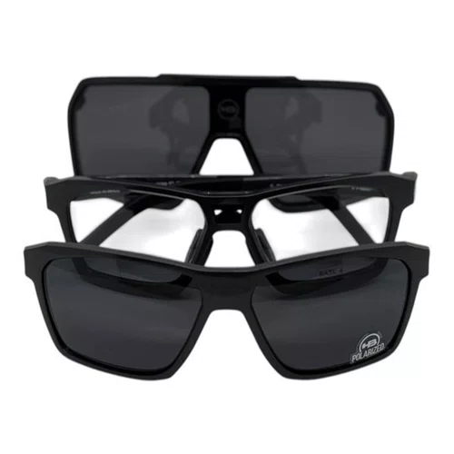 OCULOS CICLISMO HB PRESTO GRAPHENE LENTE BLACK GRAY