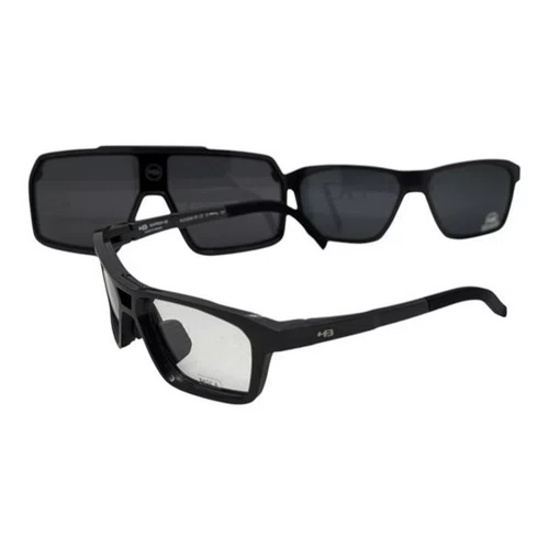 OCULOS CICLISMO HB PRESTO GRAPHENE LENTE BLACK GRAY