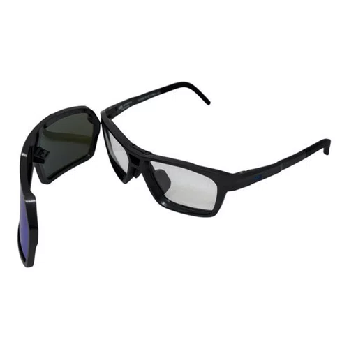OCULOS CICLISMO HB PRESTO GRAPHENE LENTE BLUE CHROME