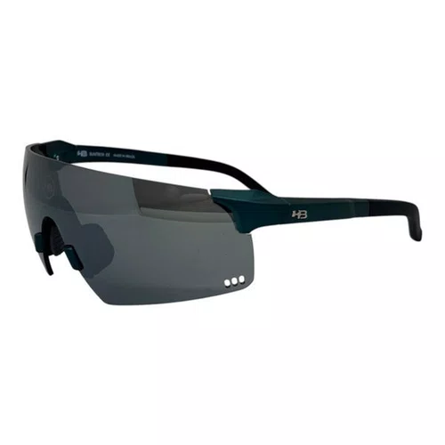 OCULOS ESPORTIVO HB QUAD R 2.0 DARK GREEN LENTE SILVER