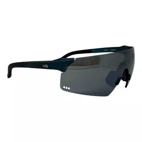 OCULOS ESPORTIVO HB QUAD R 2.0 DARK GREEN LENTE SILVER