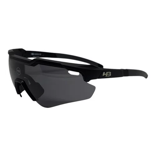 OCULOS CICLISMO HB SHIELD EVO 2.0 MATTE BLACK LENTE GRAY