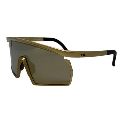OCULOS CICLISMO HB SPINNER GOLD/BLACK LENTE GOLD CHROME