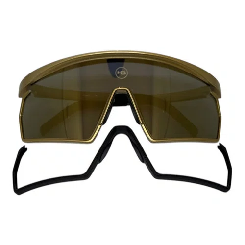 OCULOS CICLISMO HB SPINNER GOLD/BLACK LENTE GOLD CHROME