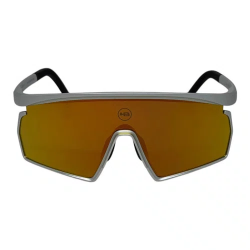 OCULOS CICLISMO HB SPINNER MATTE ALUMINIO/BLACK LENTE RED CH