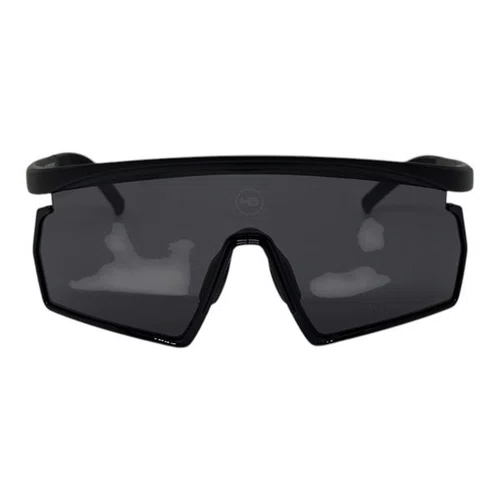 OCULOS CICLISMO HB SPINNER MATTE BLACK/WHITE LENTE GRAY