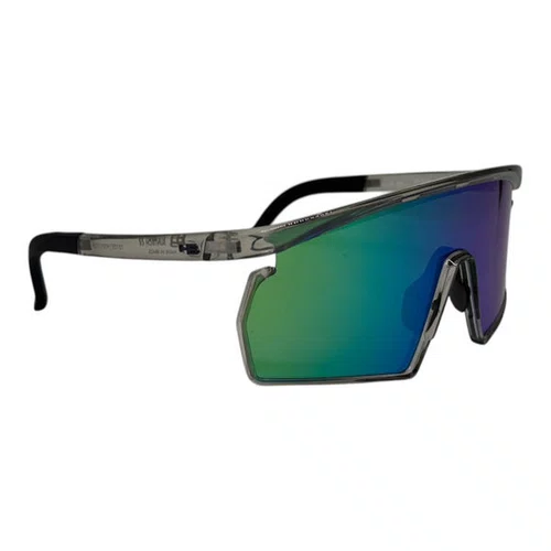 OCULOS CICLISMO HB SPINNER STEEL QUARTZ/BLACK GREEN CHROME